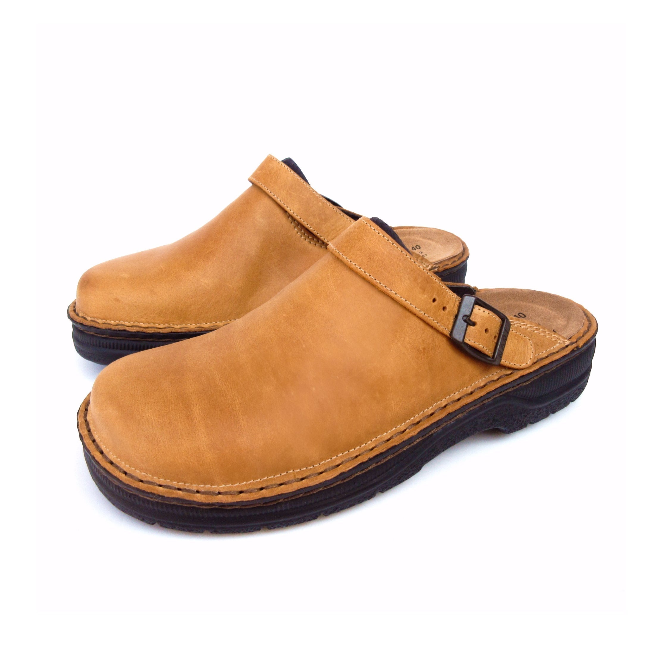 Fritzroy | Anti-Skrid Læder Hjemmesko | Ortopædisk Ergonomisk Design til Mænd | Komfort og Stil