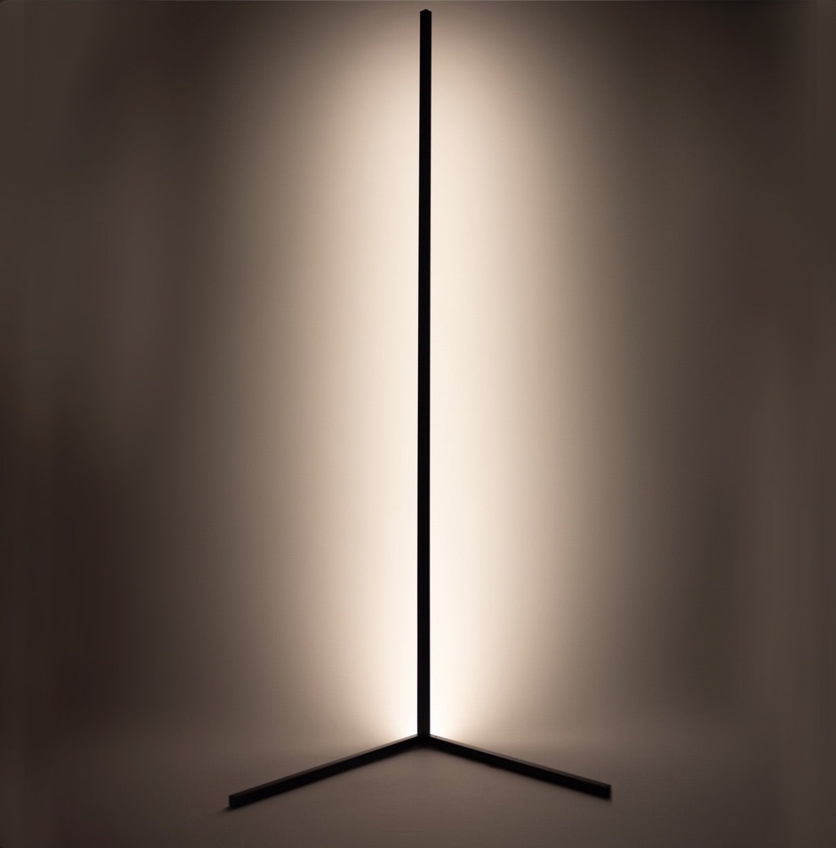 LED Corner Floor Lamp | Modern Lighting for Living Room, Bedroom, Office | Built-in LED