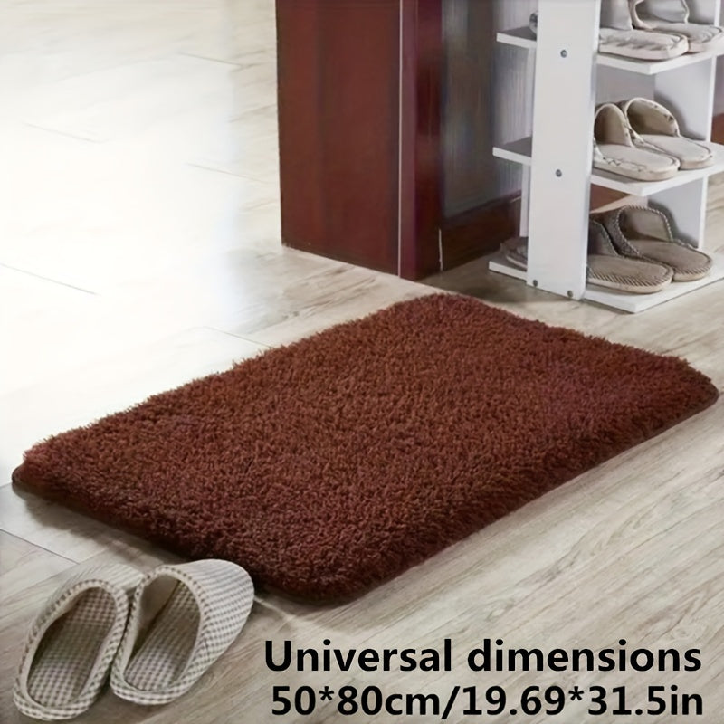 LuxaMat Luksuriøs Vandabsorberende Gulvmåtte | Geometrisk Design | Blødt og Holdbart | Sikker Anti-Slip Bagside | Flere Størrelser
