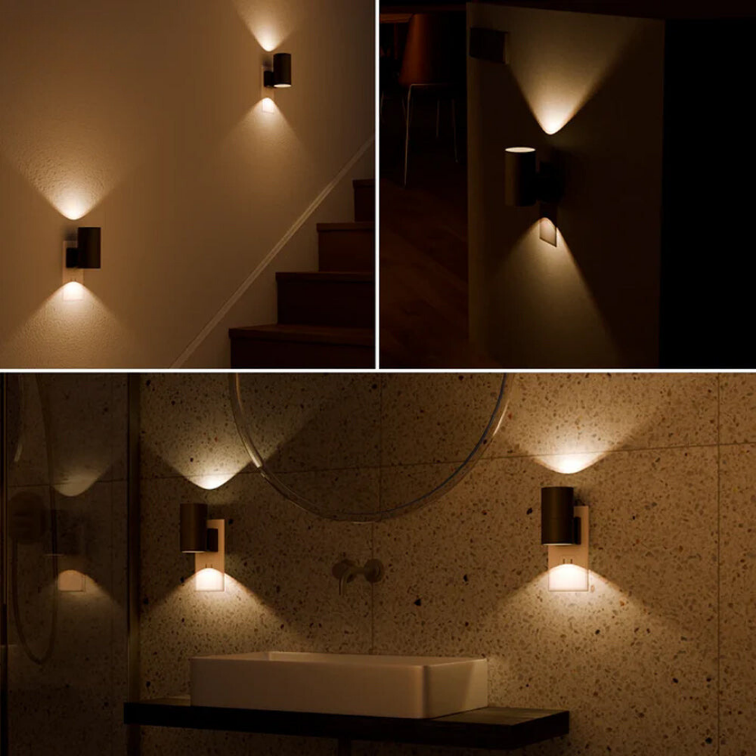 Sera Sensore | Slimme Draadloze Nachtverlichting – Lichtsensor – 2 Modi – Warm LED