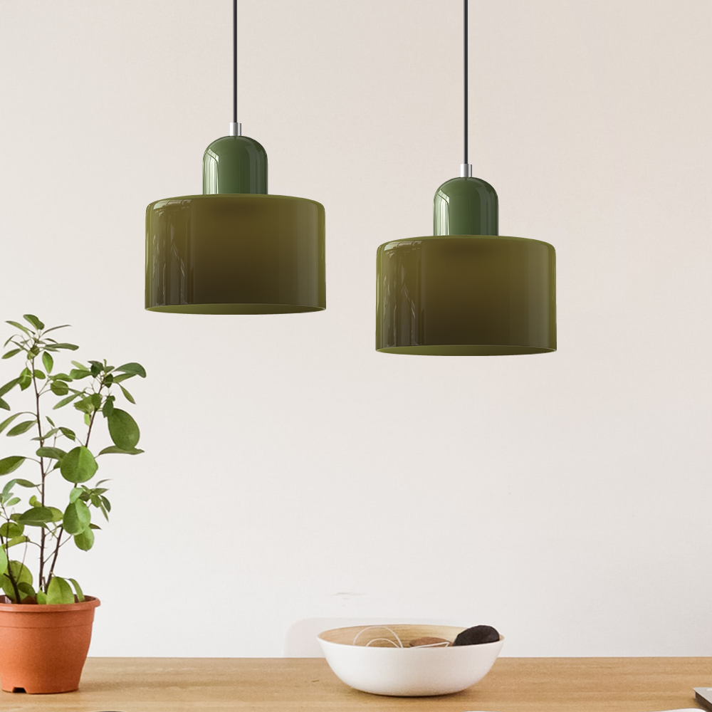 Bauhaus Modern Glass Pendant Light | Artistic Design | Home Decor Lighting | Elegant Minimalist Fixture
