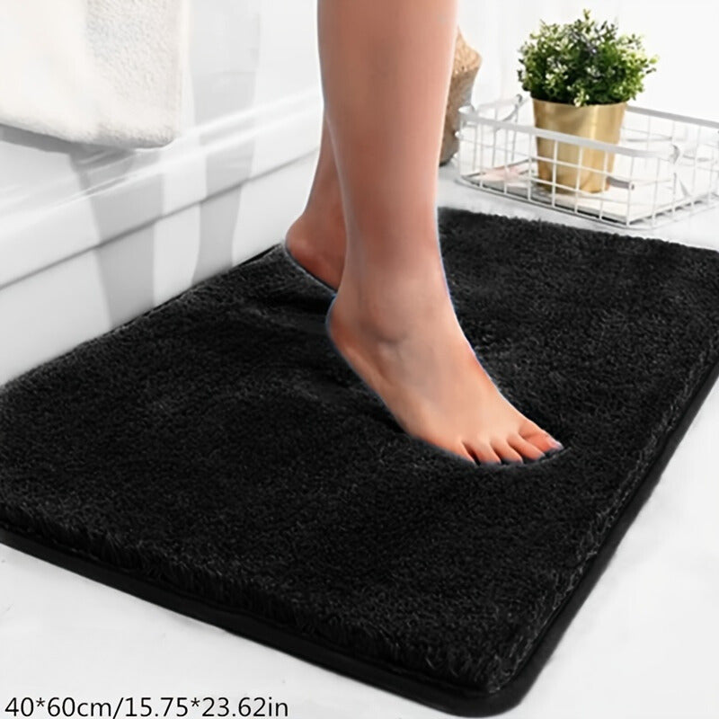 LuxaMat Luksuriøs Vandabsorberende Gulvmåtte | Geometrisk Design | Blødt og Holdbart | Sikker Anti-Slip Bagside | Flere Størrelser
