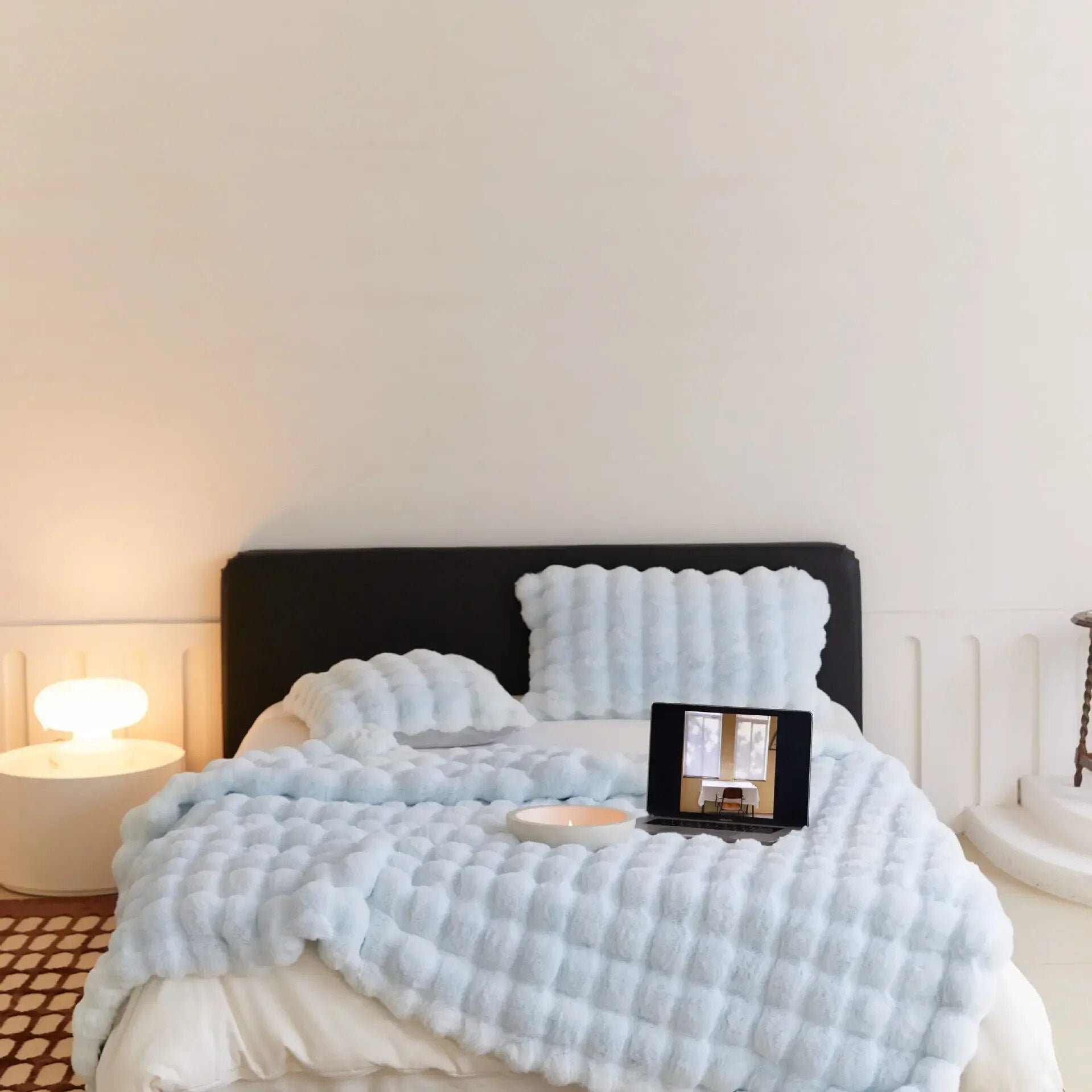 SnugWrap™ | Blødt plysuld tæppe | Elegant indretningstouch | Komfort og varme året rundt