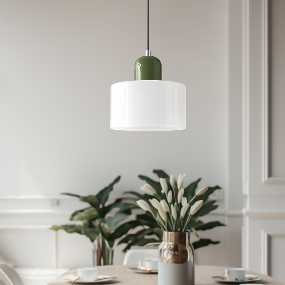 Bauhaus Modern Glass Pendant Light | Artistic Design | Home Decor Lighting | Elegant Minimalist Fixture