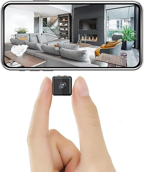 Trådløst WiFi sikkerhedskamera 1080P | Indendørs & Udendørs overvågning | App-styring | Smart Home Kompatibel