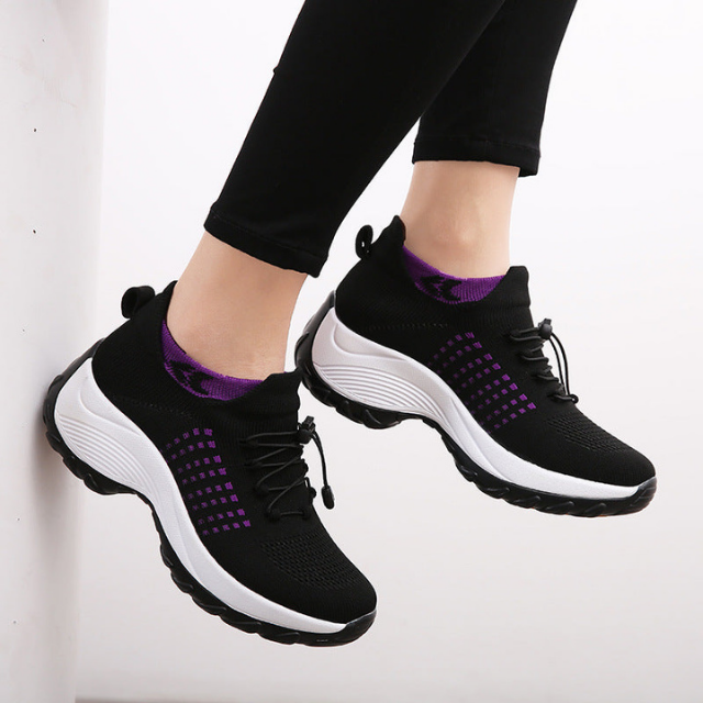 Ortopædiske Sneakers til Herre | Smertelindrende og Støttende | Ideel til Gåture og Sport | Plantar Fasciitis Hjælp | Åndbar og Letvægtsdesign | Polsteret Komfort | Multi-fit Tilpasning