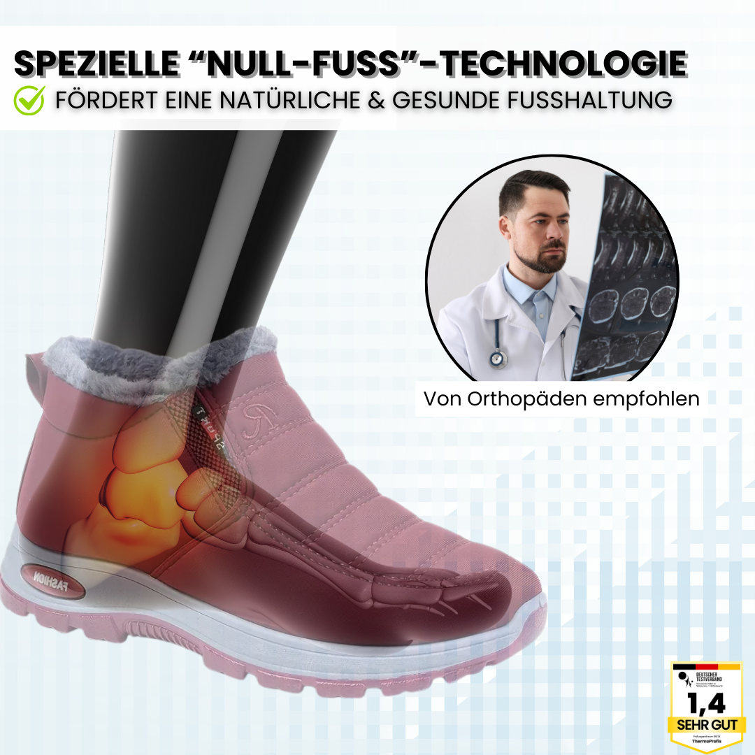OrthoWinter Sko | Smertefri Barfodsgang | Rutsjesikker Sål | Perfekt Pasform | Forbedrer Fodens Sundhed | Ergonomisk Design | Anbefalet Af Ortopæder | Ultralette Materialer | Øger Fleksibilitet Og Styrke