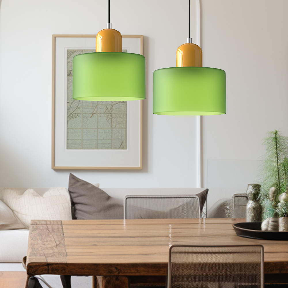 Bauhaus Modern Glass Pendant Light | Artistic Design | Home Decor Lighting | Elegant Minimalist Fixture
