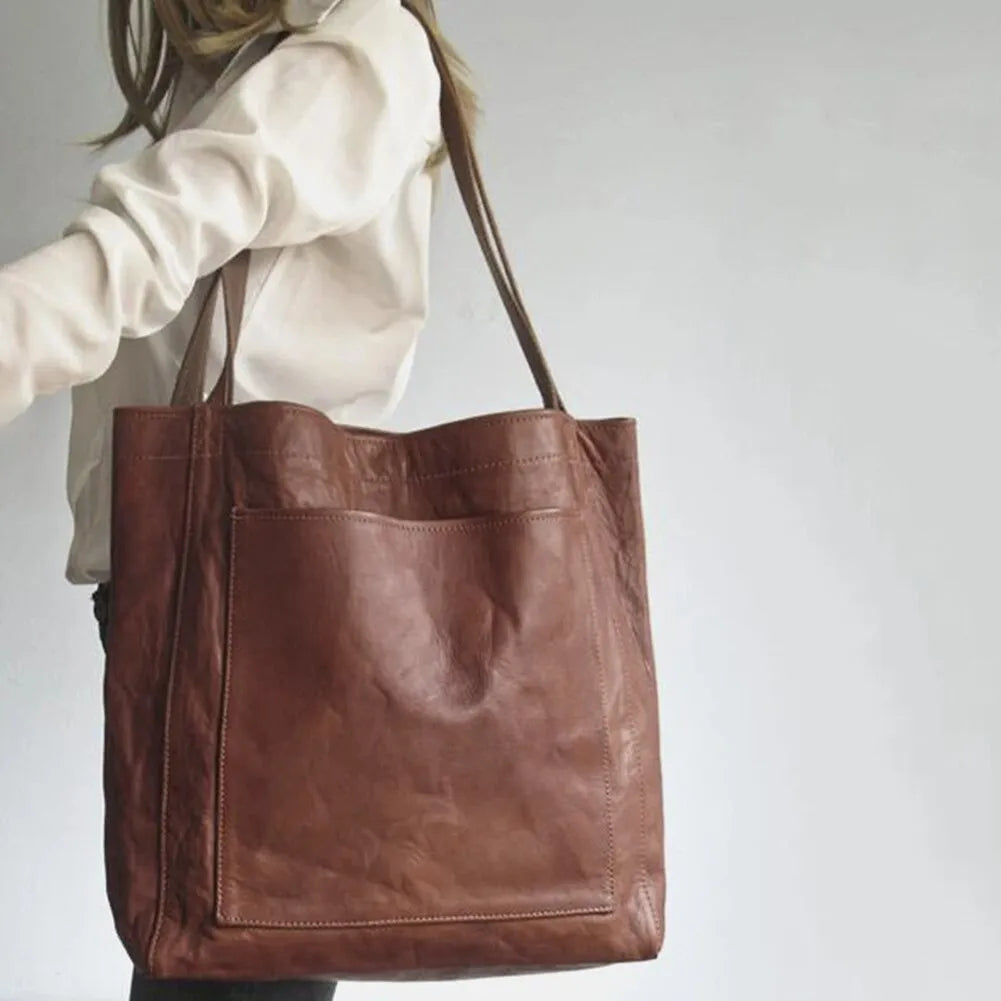 Damehåndtaske | Elegant design | Premium PU-læder | Ridsefast og pletbestandig | Vandafvisende overflade | Perfekt til daglig brug | Sofistikeret look | Style og funktionalitet |