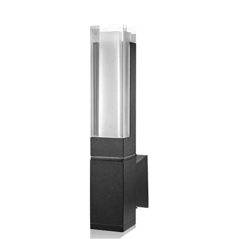 BrightLine | Moderne LED-væglampe i aluminium og akryl | Minimalistisk design | Indendørs og udendørs anvendelse | IP65 vandtæt | 6W-12W energieffektiv belysning | Elegant og funktionel belysningsløsning