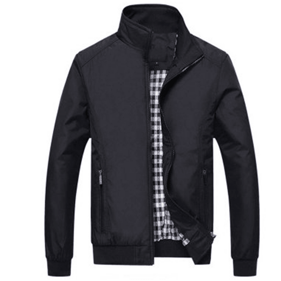 Herrejakke i let materiale | Ideel til sommeraktiviteter | Stilfuld og komfortabel pasform | Perfekt til både strand og aftenbrug | Fås i casual design | Holdbar og nem at vedligeholde | Sommerens must-have jakke