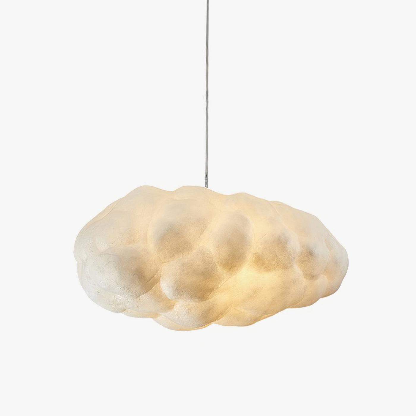 Cloudy Pendel Lampe | Moderne LED Design | Blødt Diffust Lys | Minimalistisk Indretning | UL CE SAA Certificeret | Fastmonteret | Jern Metal Bomuld Materiale | E26 E27 Base | Højspænding 110-240V