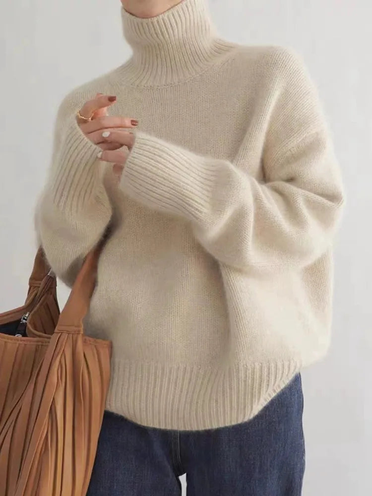 Aada Turtleneck | Luksuriøs Kashmir | Tidløs Design | Blød Komfort | Alsidig til Hverdag og Fest | Flere Farver
