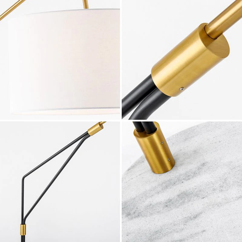 Soventina | Stilren gulvlampe | Modernistisk design | Effektiv belysning | Stabil base | Materialer af høj kvalitet | Elegant look til stue, soveværelse, kontor | Læselampe | Stemningsbelysning | Holdbar konstruktion