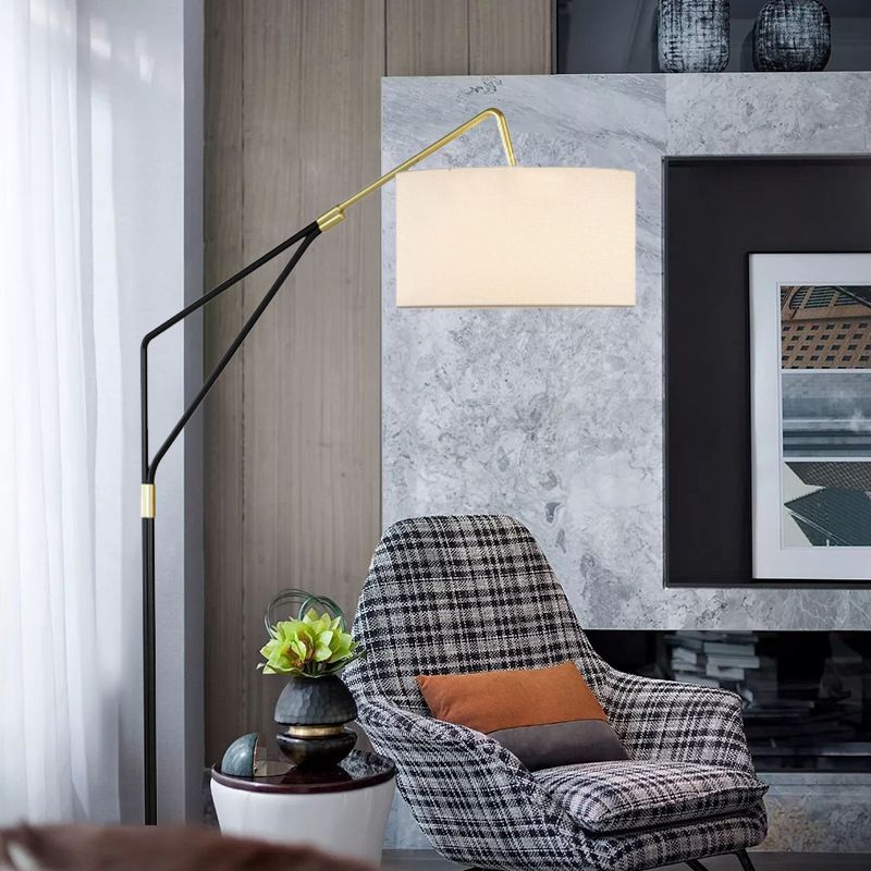 Soventina | Stilren gulvlampe | Modernistisk design | Effektiv belysning | Stabil base | Materialer af høj kvalitet | Elegant look til stue, soveværelse, kontor | Læselampe | Stemningsbelysning | Holdbar konstruktion