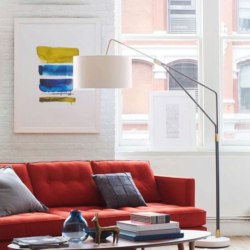 Soventina | Stilren gulvlampe | Modernistisk design | Effektiv belysning | Stabil base | Materialer af høj kvalitet | Elegant look til stue, soveværelse, kontor | Læselampe | Stemningsbelysning | Holdbar konstruktion