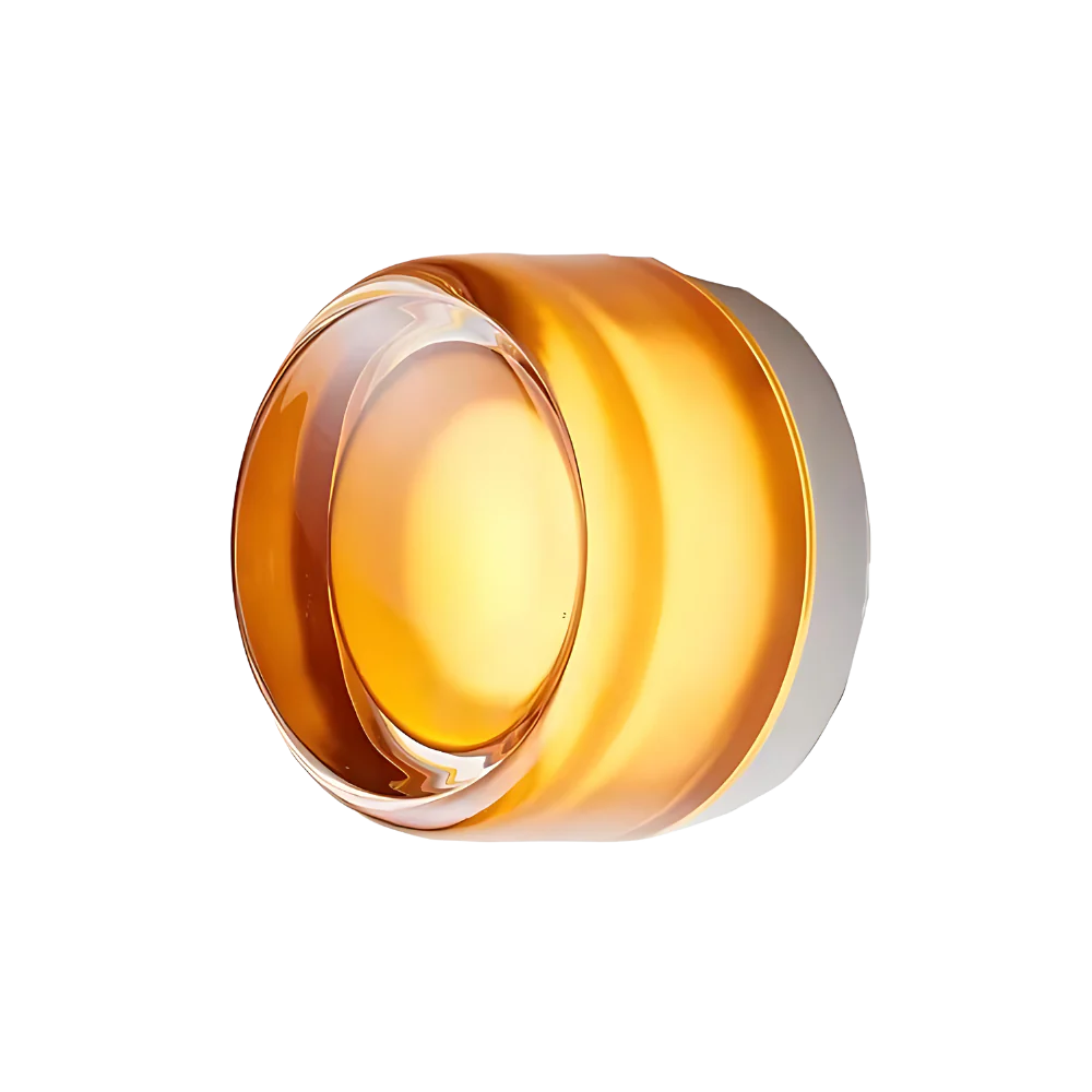 Nordisk Luminous Væglampe | Moderne Akryl Design | 3000K Varmt Hvidt LED Lys | Automatisk Sensor | Energibesparende 0,6W | Robust Aluminiumramme | Fås i Røggrå, Hvid, Amber | >50.000 Timer Brug