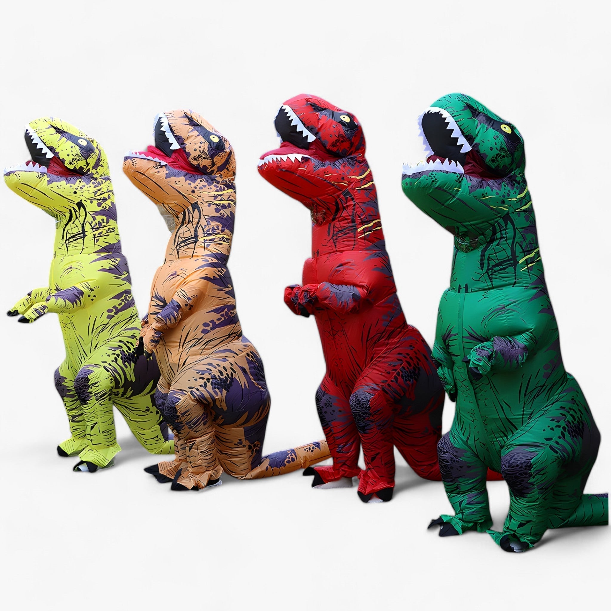 Rex | Oppusteligt T-Rex Kostume - Sjovt for børn og voksne