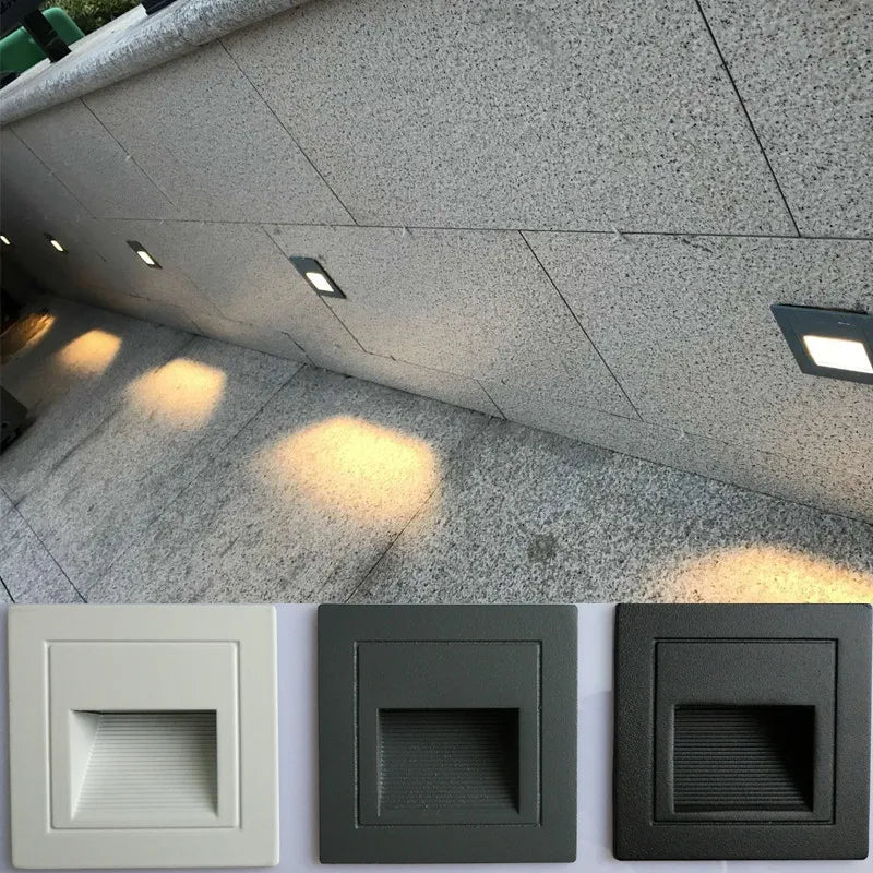 Luminoir | LED Væglampe til Trapper | Elegant og Funktionel Belysning | Sikkerhed og Stil | Nem Installation | Holdbare Materialer | Indendørs/udendørs | 40 LED Lys | 10 Meter | Moderne Design