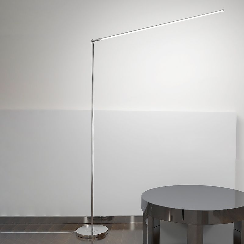 Zantille | Moderne Skandinavisk Design | Belysning til Stue eller Kontor | Slank og Elegant Gulvlampe | Høj Kvalitet | Stabil Base | Atmosfærisk Belysning | Funktionel Indretning
