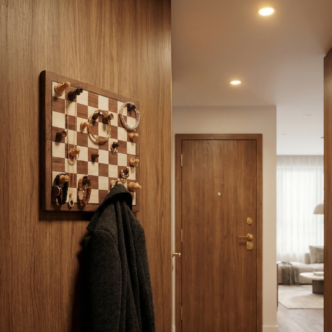 Chessboard Wall Rack