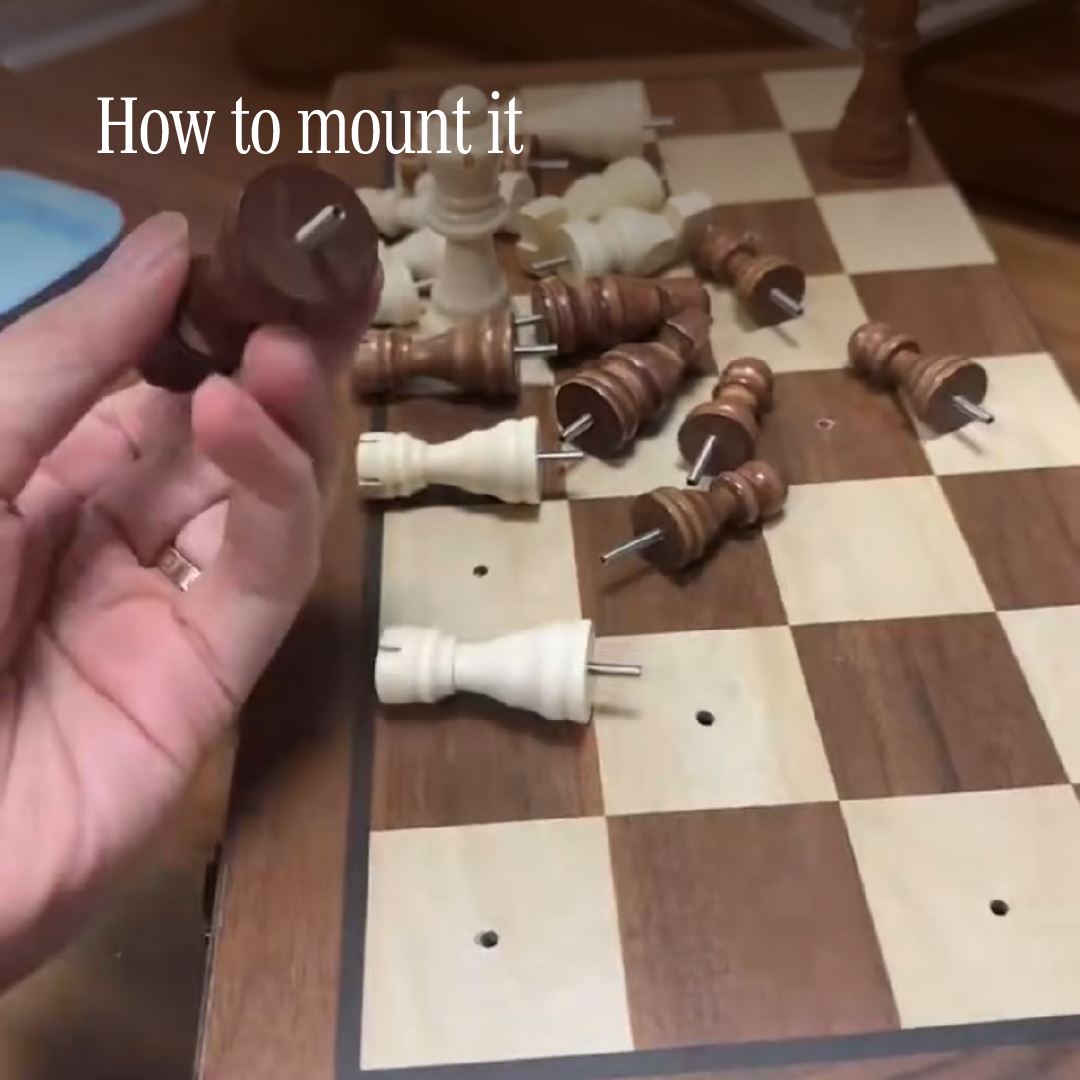 Chessboard Wall Rack