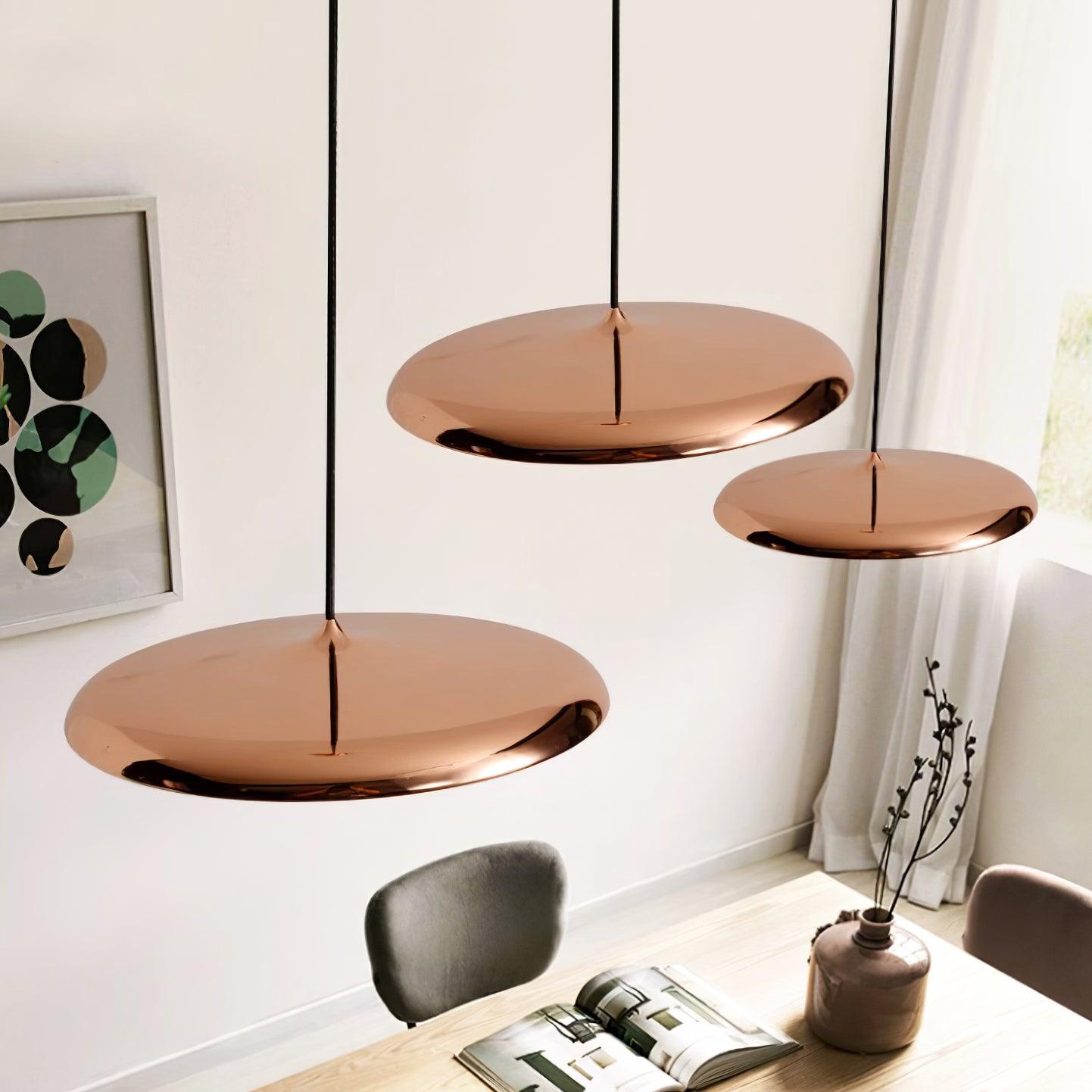 CookieLume | Pendellampe Metal Akryl | Moderne Design | Varm Hvid | E27 LED Inkluderet | Energieffektiv | UL CE CCC SAA Certificeret Belysning | Spisestue Køkken Stue