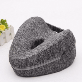 Poduszka pod kolana odciążająca kolana, plecy i biodra - pianka memory 25x21x13 cm. ze zdejmowanym pokrowcem (w kształcie