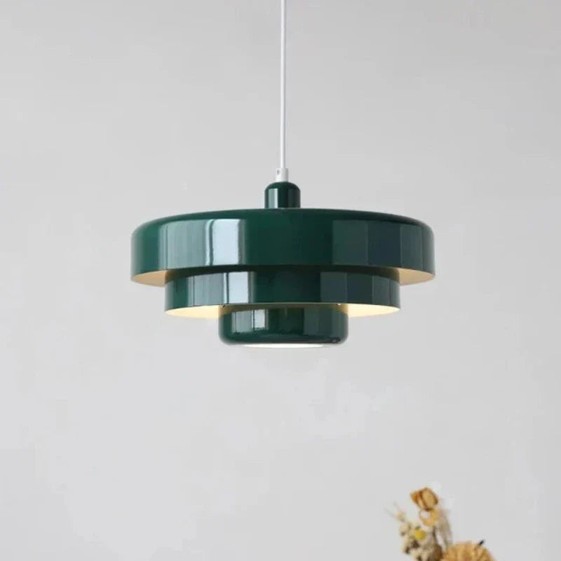 NordicLight | Skandinavisk retro loftlampe | Multifarvet middelalderdesign | Ø35 cm | H21 cm | E27 fatning | Atmosfærisk belysning