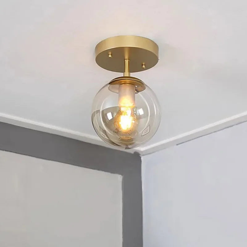 Elegant | Glaskugle Loftsbelysning | Moderne Design | Klassisk Belysning | Indendørs Dekoration | Luminoir LuminousSphere | Høj Kvalitet | Holdbar | Forbedret Lysstyrke