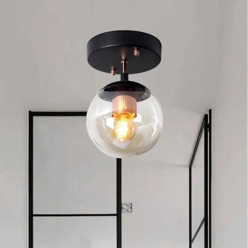 Elegant | Glaskugle Loftsbelysning | Moderne Design | Klassisk Belysning | Indendørs Dekoration | Luminoir LuminousSphere | Høj Kvalitet | Holdbar | Forbedret Lysstyrke
