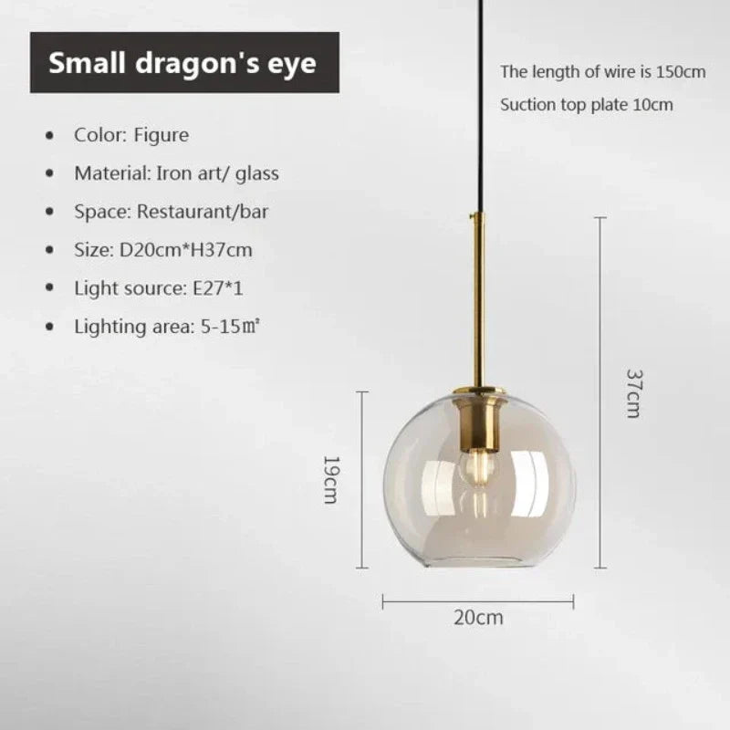 Nordic Glass - Modern skandinavisk hänglampa