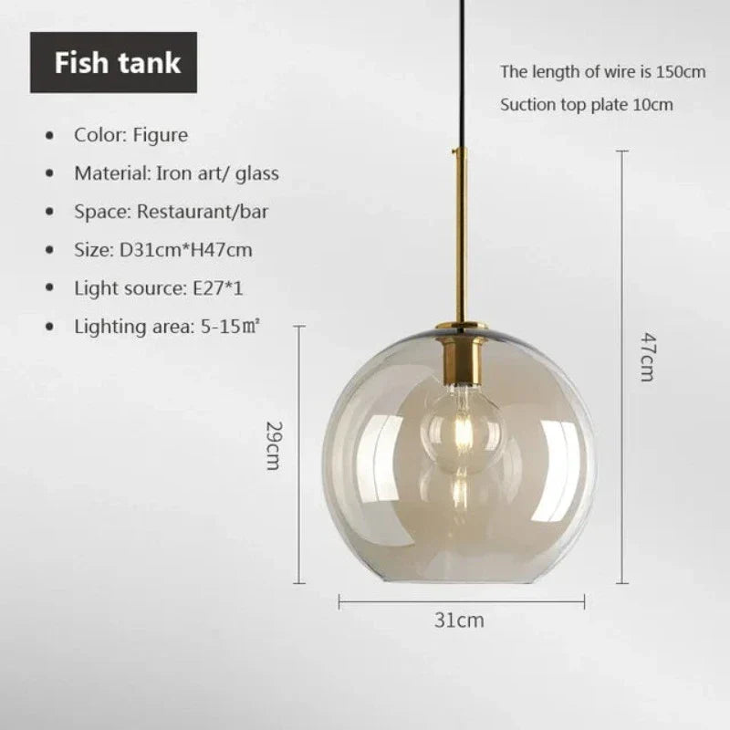 Nordic Glass - Modern skandinavisk hänglampa