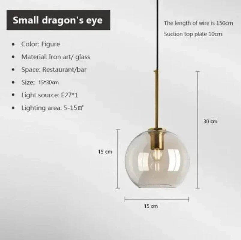 Nordic Glass - Modern skandinavisk hänglampa