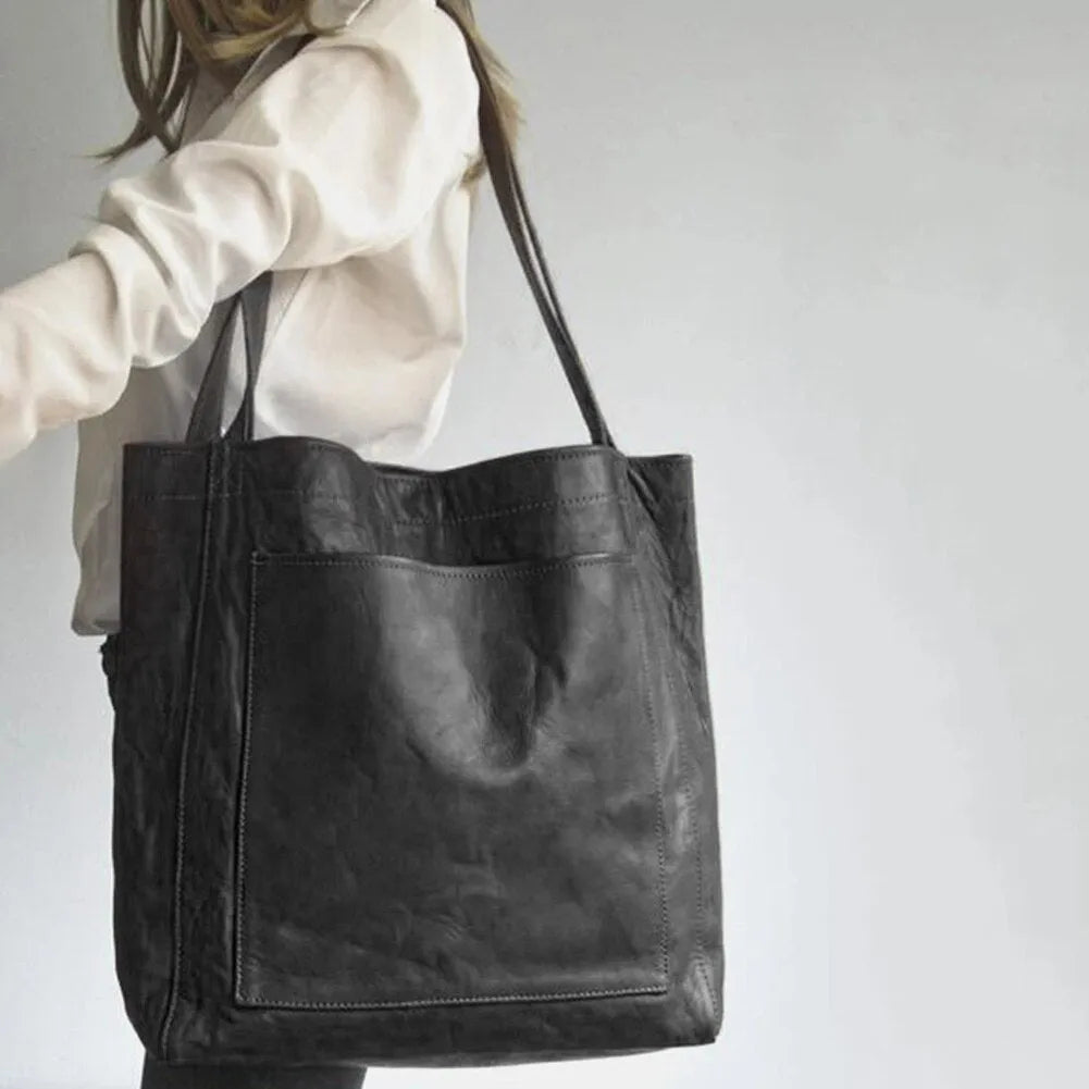 Damehåndtaske | Elegant design | Premium PU-læder | Ridsefast og pletbestandig | Vandafvisende overflade | Perfekt til daglig brug | Sofistikeret look | Style og funktionalitet |