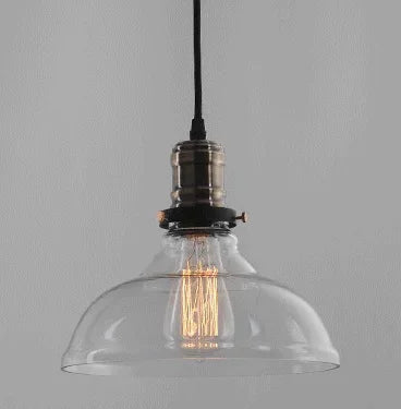LichtAura | Skandinavisk Design | Justerbar Højde | Klassisk Glaslampe | Loftsbelysning | Holdbar og Bæredygtig | Tidløs Elegance | Varme Lys | Høj Kvalitet Materialer