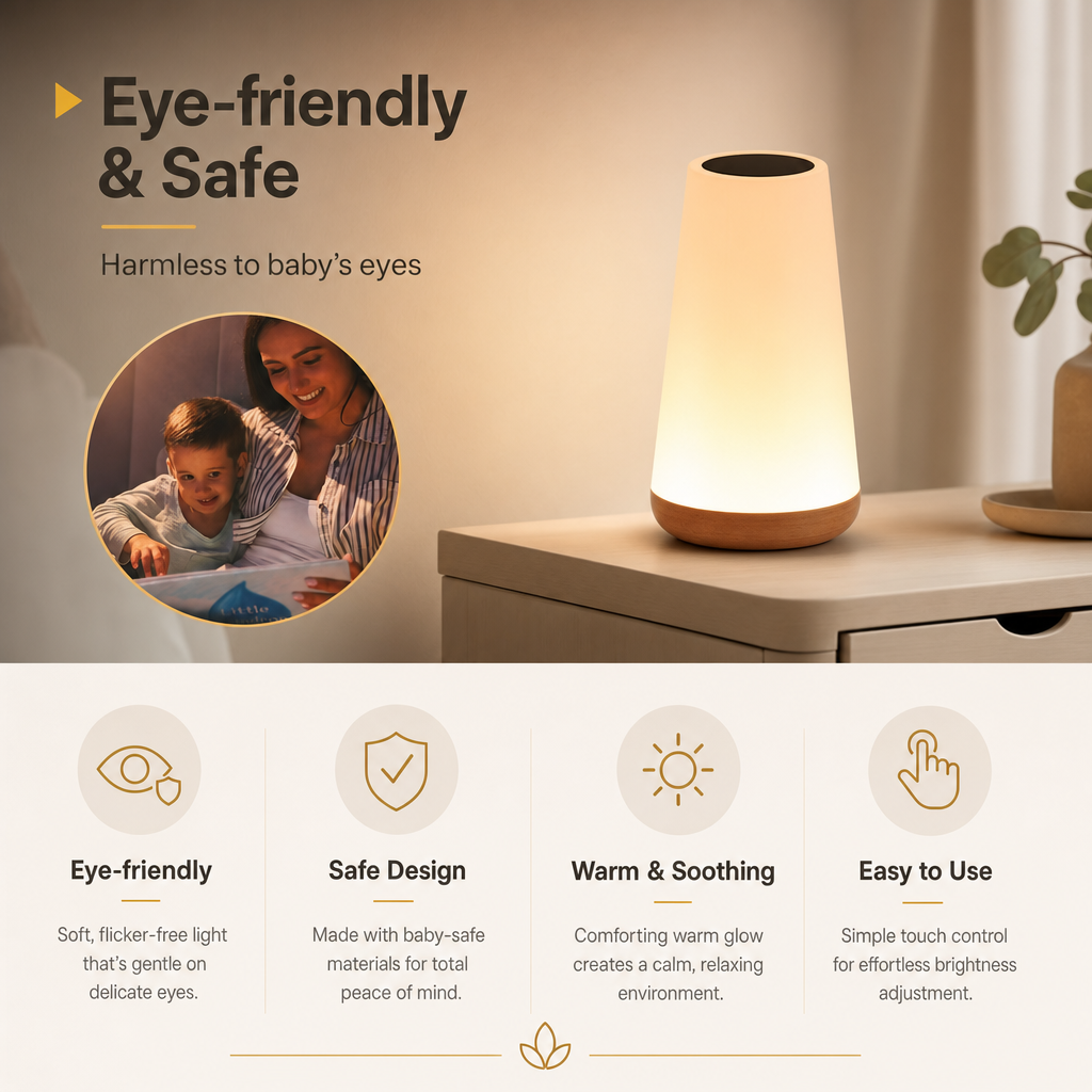 13-kleurig veranderend nachtlampje Afstandsbediening Touch USB Oplaadbare RGB-nachtlamp Dimbare lamp Draagbare tafelbedlamp