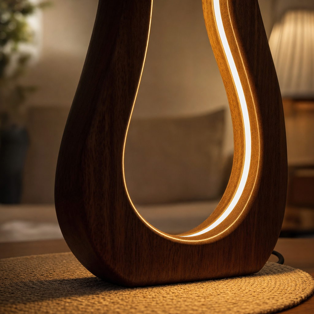 Elysian Antique Sheesham LED Lamp