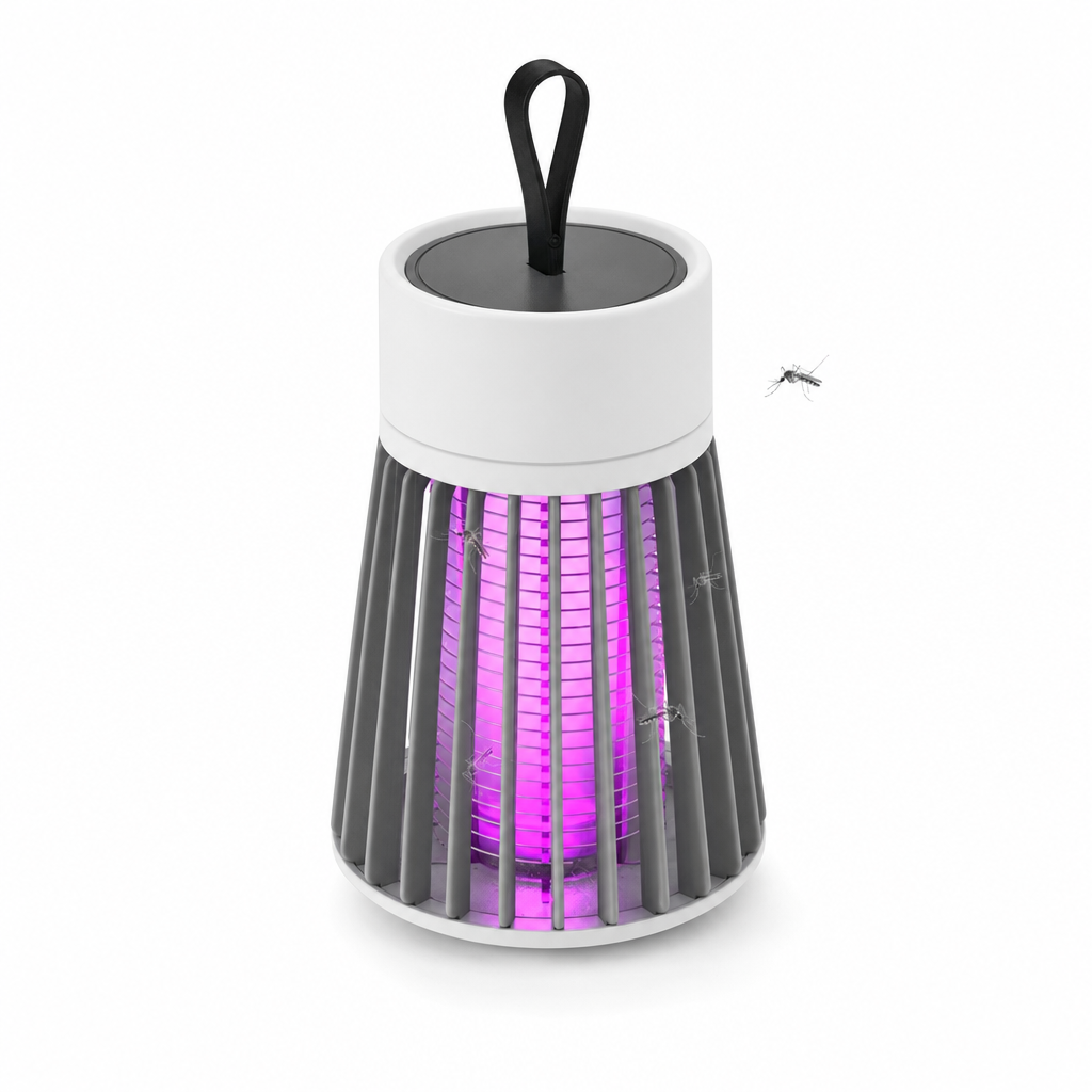 USB Rechargeable LED UV Insect Killer | Indoor Outdoor Mosquito Lamp | Silent Chemical-Free Pest Control
