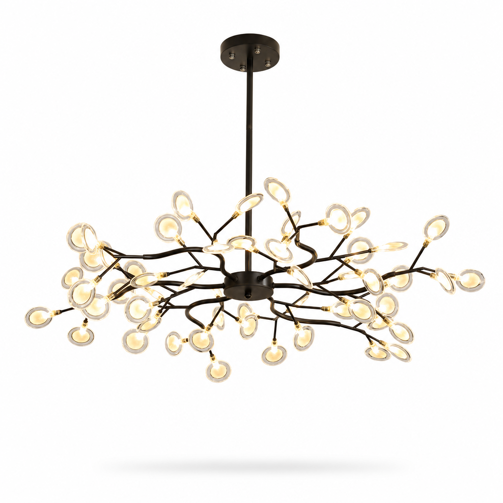 Modern LED Firefly Chandelier | Acrylic Branch Design | G9 Socket | 110V/220V | Ceiling Light Fixture | Timeless Home Lighting