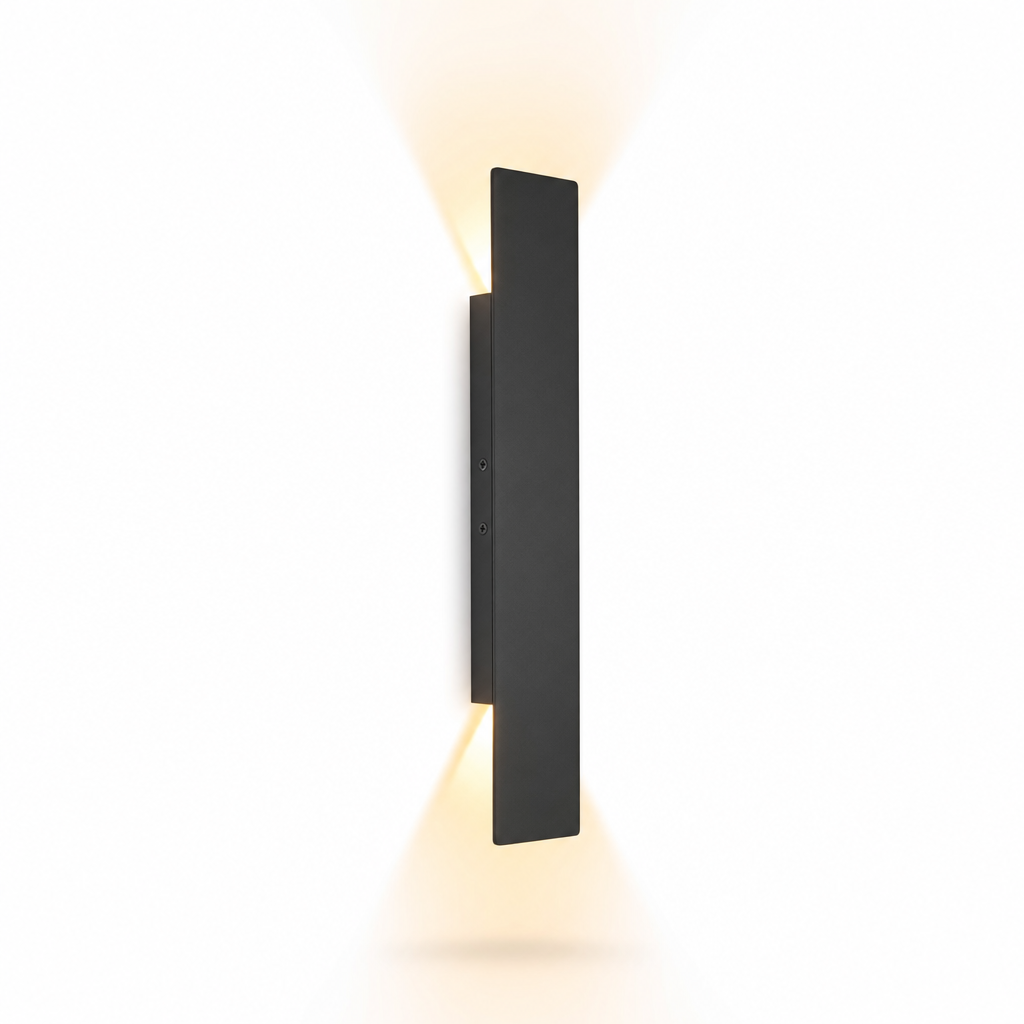 Modern LED Outdoor Wall Light | Weatherproof Aluminium | Energy Efficient IP65 | Garden Patio Entryway | Black White Options