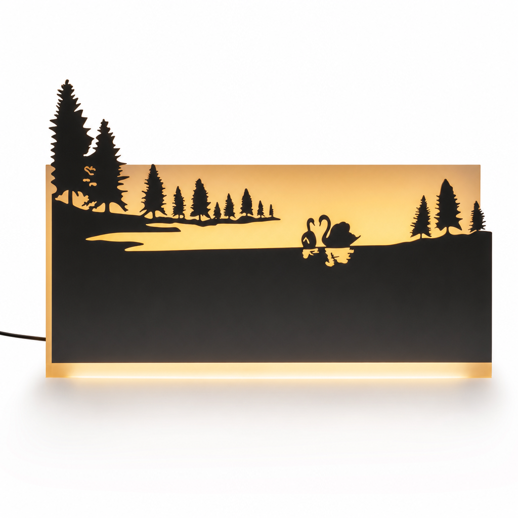 Decorative LED Wall Light | African Design | Warm & Cool Lighting Options | Indoor Accent Fixture
