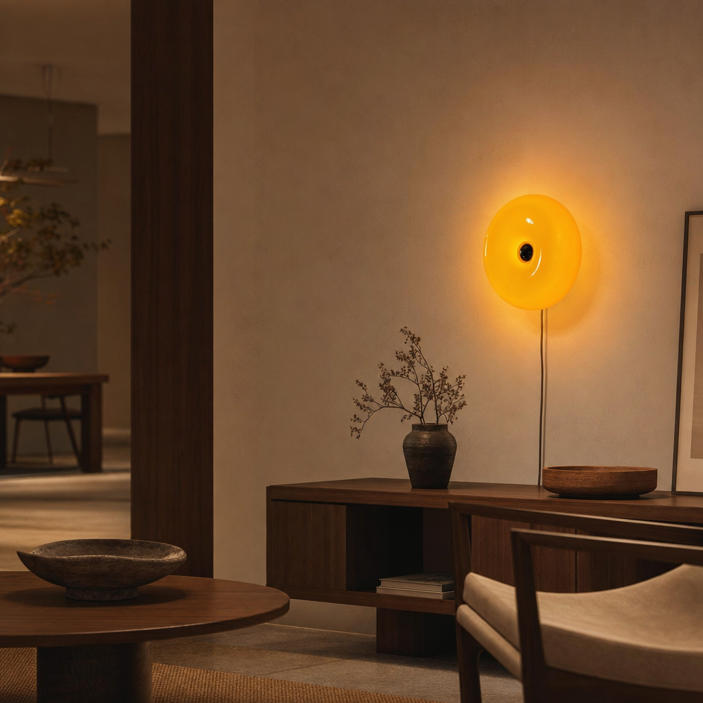 Modern LED Table Lamp | Donut Shape Design | Dimmable Touch Control | Energy Saving | Home Decor Lighting