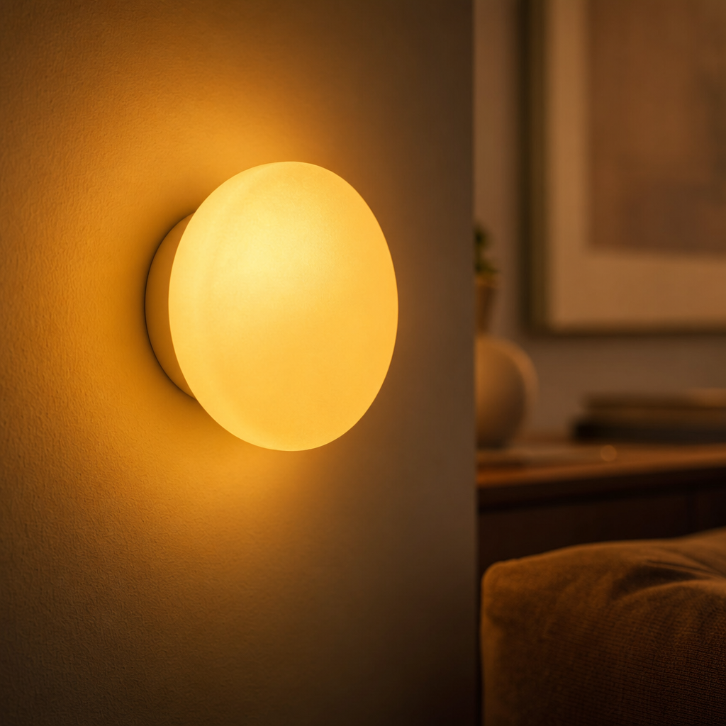 Lumo | Minimalistische Glazen Wandlamp