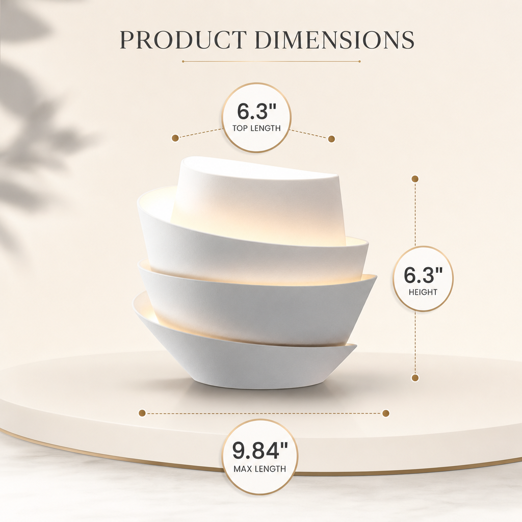 Luminique | Scandinavian Iron Wall Lamp | Double Light Points | Modern Minimalist Design | Home Lighting Fixture