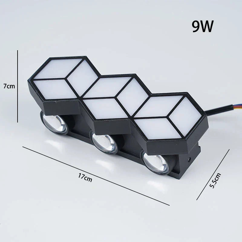 StormShield | Vejrbestandig IP65 LED Væglampe | Udendørs Belysning | For Have, Terrasse & Indkørsel | Holdbar & Nem Installation | Fås i 6W, 9W & 12W