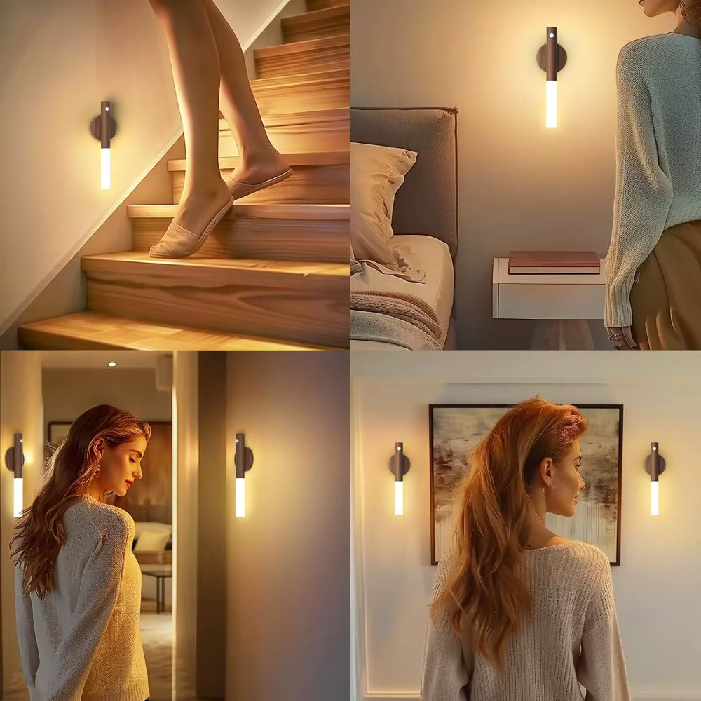 Norden Glow | Draadloze Wandlamp – Bewegingssensor – Oplaadbaar