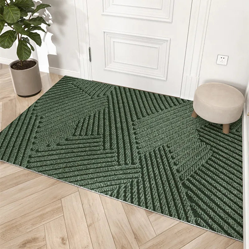 NordicClean | Robust dørmåtte i bæredygtigt materiale | Skridsikker og effektiv mod snavs | Ideel til indendørs og udendørs brug | Moderne og praktisk design