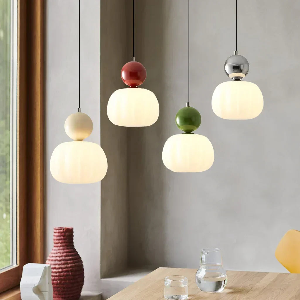 Moderne Loftlampe | Krem Design | Flere Farver | Metal & PMMA | G9 Lyskilde | AC 220V