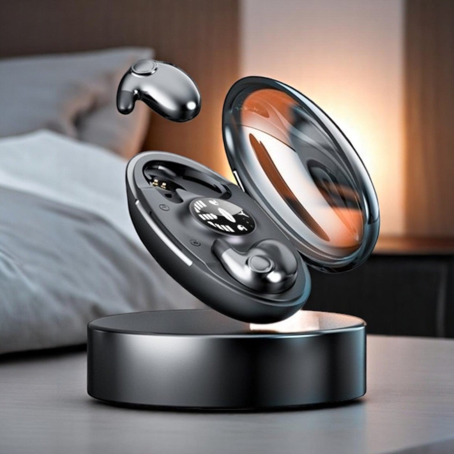 SnoozePods | Trådløse Mini-Sov Høretelefoner med Støjreduktion & Lang Batteritid